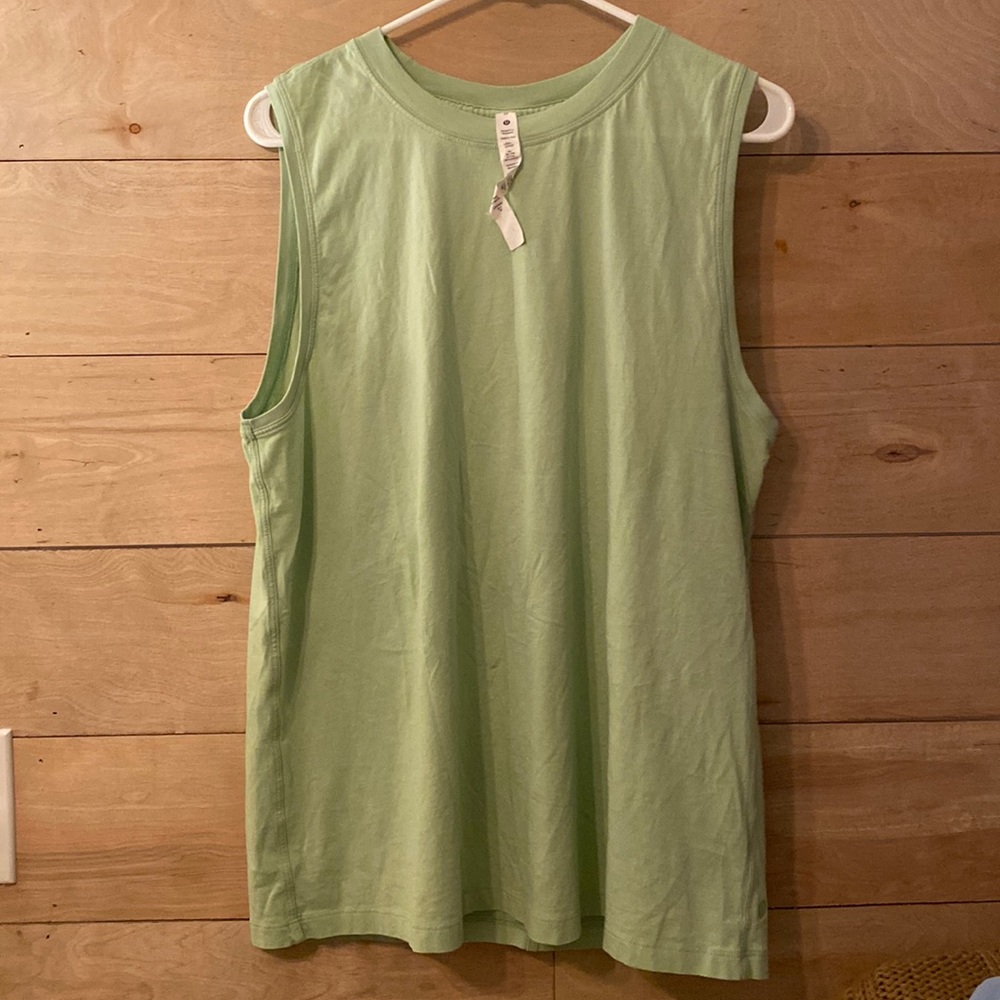 lululemon athletica Green Tank Top